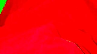 Toyed with rugged man during Halloween erotic encounter by red headed beauty