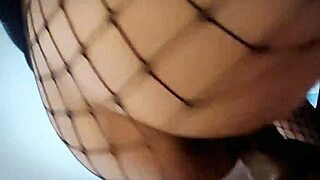 hot teen with tight pink pussy and anal plug bent over for hardcore fucking