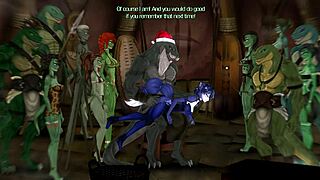 kyrstal lok rebirth christmas scene