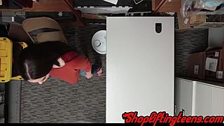 Teen Thief Creampied By Cop For Shoplifting – Hidden Cam Catches It All