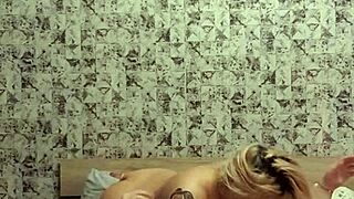 European amateurs couple gets amazing fuck with monster cock and big tits.