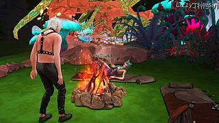 Astarion Fingers Horny Tav Before Cumming Inside in Sims 4 3D Animation