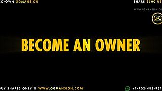 Brunette Gets Her Toes Sucked Ggmansion