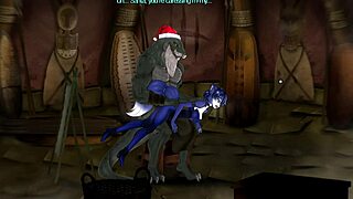 kyrstal lok rebirth christmas scene