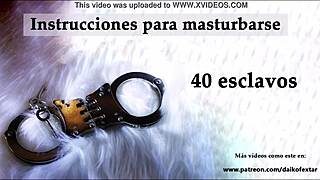 Joi - 40 Slaves And Many Mistresses, You Are Number 18 In Spanish
