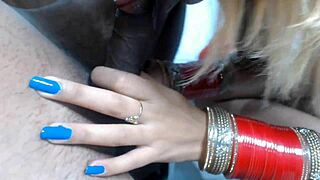 In this desi indian story, a chori fucks her girlfriend hard with the boyfriend's best friend.