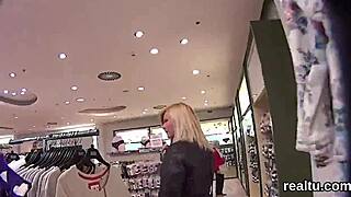 How Does Glamorous Czech Teen Get Seduced at Shopping Centre for POV Penetration?