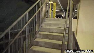 Blonde Eurobabe Zelda Morrison in Public Reality