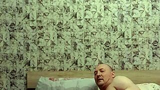 European amateurs couple gets amazing fuck with monster cock and big tits.