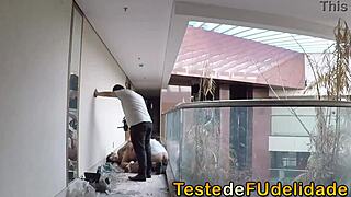 see what happens behind the cameras of brazilian porn production