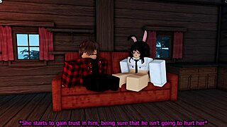 helpless bunny-girl wanders lost in roblox rp adventure with friends