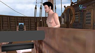 I'm Watching This Animated 3D Man Get Raided By A Strapon In His Ass