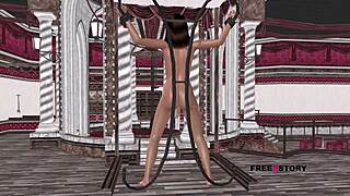 Animated Cartoon 3d Girl Getting Pussy Licked And Fingered In Hentai