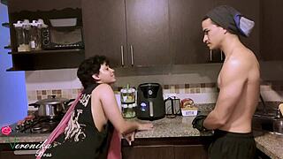 my step cousin sneaks closer and i bang her hard in the bathroom preview, can't resist her petite latina curves! 😈