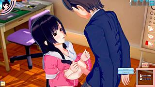 Kaguya's Big Tits Rubbed In Touhou Anime