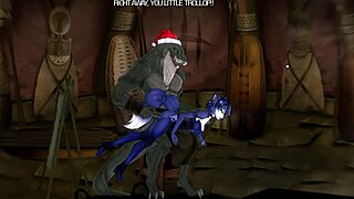 kyrstal lok rebirth christmas scene