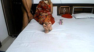 In this desi indian story, a chori fucks her girlfriend hard with the boyfriend's best friend.