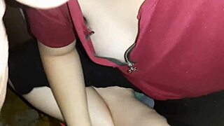 asian babe got mouth loaded with cum, damn