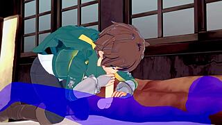 Konosuba Yaoi Kazuma Hard Fucked POV Action!