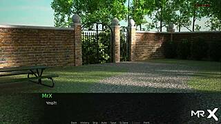 Maid teases with her tits and pussy in anime hentai style