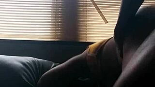 cheating girlfriend receives deep anal while boyfriend is at work