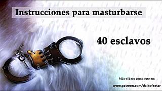 Joi - 40 Slaves And Many Mistresses, You Are Number 18 In Spanish