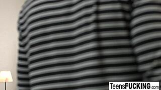 Hot Brunette Angie Gets Anal After A Shower