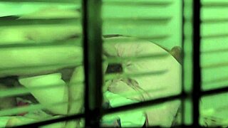 i caught my girlfriend cheating with big cock across the window