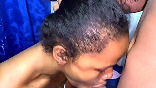 fucking young black secretary hard in divorce office