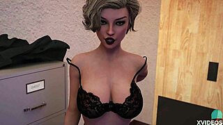 Spontaneous meeting with an incredibly beautiful blonde