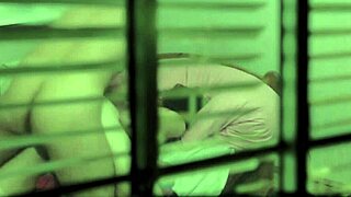 i caught my girlfriend cheating with big cock across the window