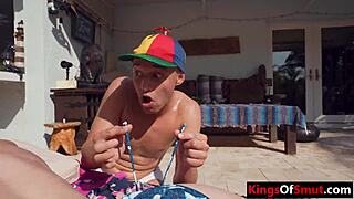 watch the stepson ass fuck his stepmom on the 4th of july?