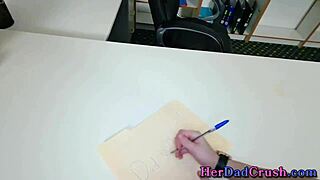 Stepdaughter sucking dong gets plowed in pov hardcore action