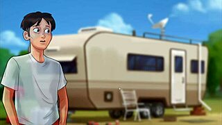 Enjoying Summertime Saga gameplay part 21