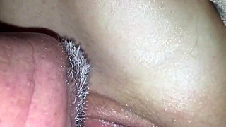 Detailed view of an old mature woman squirting in a homemade high definition video