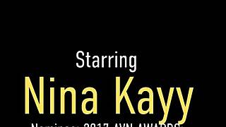 double bj from blonde bisexuals nina kayy and cristi ann on hard shaft