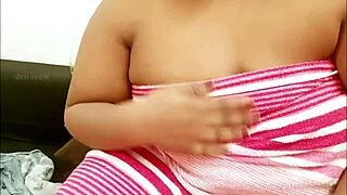 hot indian housewife gets wild with her husband