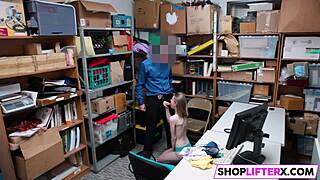 sweety catarina caught shoplifting and faces the consequences