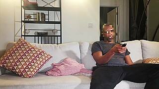 wife feels intense emotions in her first rough blowjob scene