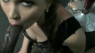 astrid star gives jack blaque a bts blowjob