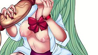 hotaruchan gives a blowjob to her favorite sempai in this anime cosplay scene.