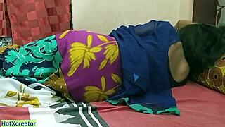 Desi Bhabhi's Wild Halloween Sex with Handsome Thief Intrigues