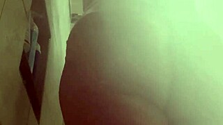 Check out this bbw milf showering and playing with her big ass 😍