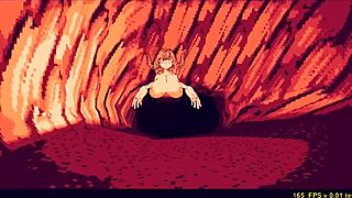 yo, playing snapshot dungeon hentai ep 1, sex with ghost monster girl is wild af! 👻