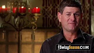 what happens when horny swinger couples play naked volleyball in wild fun?