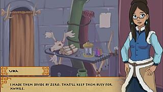 Milf Blowjob And Cum In Four Elements Trainer Game Part 2