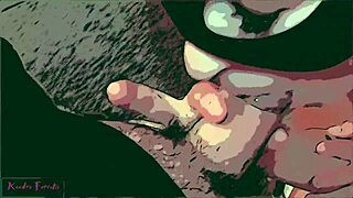 Amateur blowjob in shower ends with cumshot