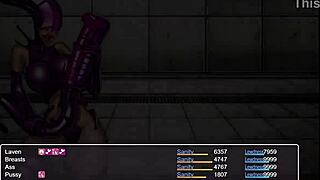 Latex Dungeon Ep 12: Final Dick Twist in Anime Hentai Adventure