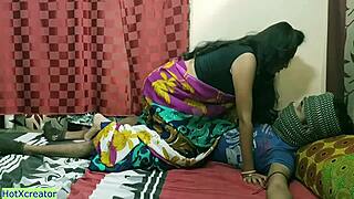 Desi Bhabhi's Wild Halloween Sex with Handsome Thief Intrigues