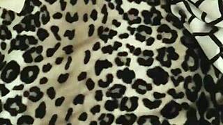 Voyeur catches latina teen masturbating in bedroom, she invites him to cum inside